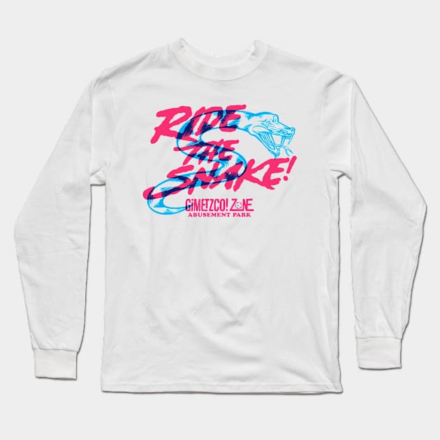 Ride the snake - G’Zap! Long Sleeve T-Shirt by GiMETZCO!